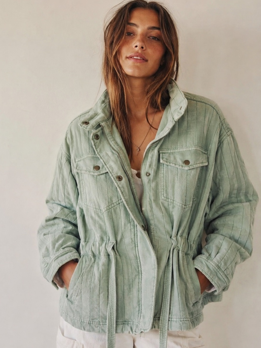 GAP Sage Green Utility Jacket | NWT | Size M | Boho